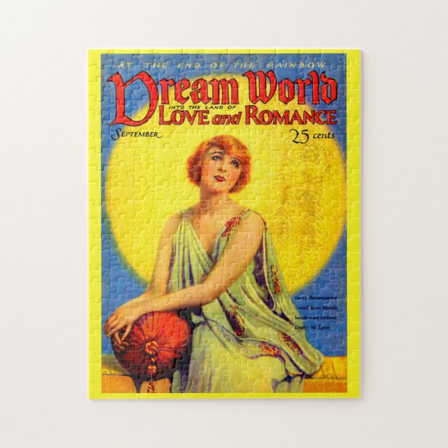 Puzzle Portada de la revista Dream World de los años 20 (Vertical)