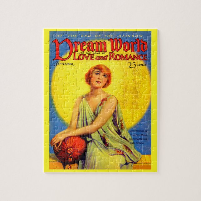 Puzzle Portada de la revista Dream World de los años 20 (Vertical)