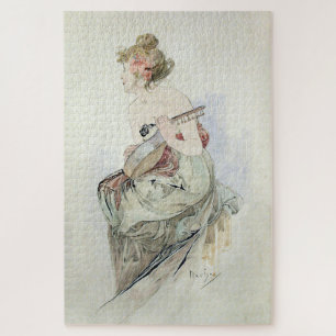 Puzzle Portada de Le Pater por Alphonse Mucha