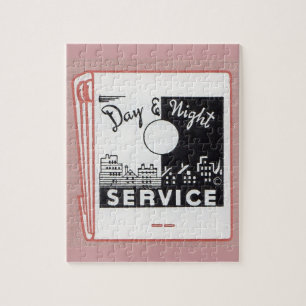 Puzzle portada de libros antiguos de matchbook Día y serv