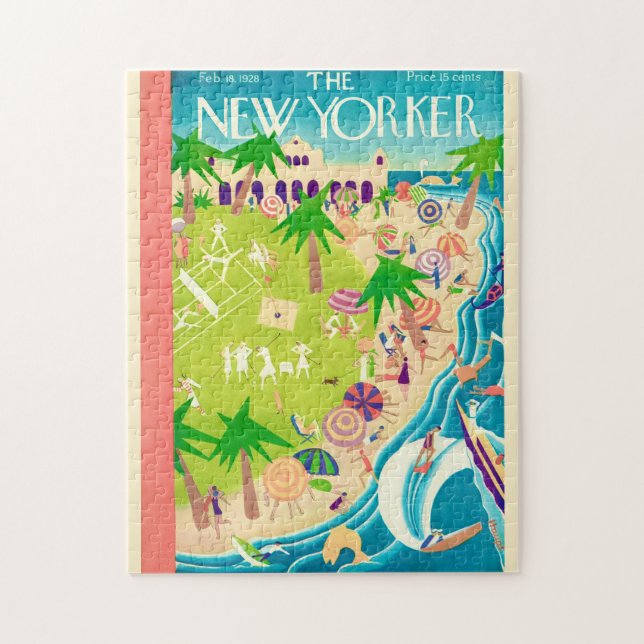Puzzle Portada de New Yorker Febrero 1928 - 11x14 (Vertical)