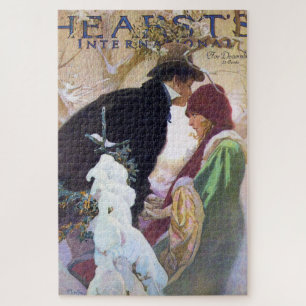 Puzzle Portada internacional del corazón, Alphonse Mucha