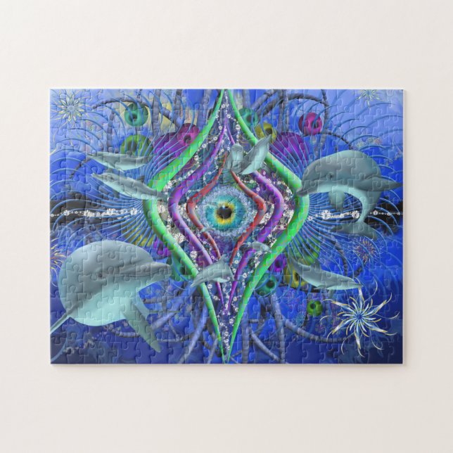 Puzzle Portal de delfines (Horizontal)