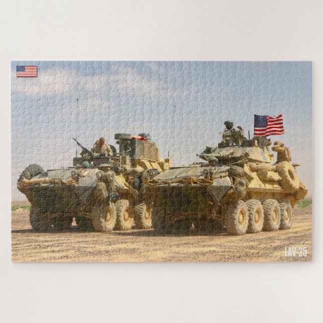Puzzle PORTÁTIL DE PERSONAL ARMADO - LAV-25 (20x30 pulgad (Horizontal)