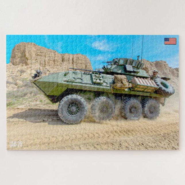 Puzzle PORTÁTIL DE PERSONAL ARMADO - LAV-25 (20x30 pulgad (Horizontal)