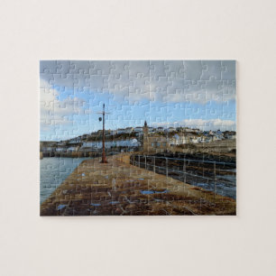 Puzzle Porthleven Cornualles Inglaterra en invierno
