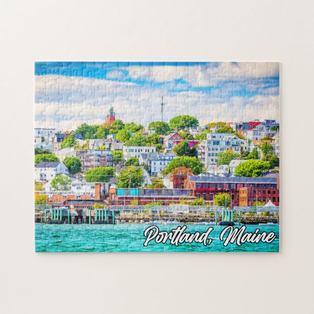 Puzzle Portland, Maine, Estados Unidos (Horizontal)