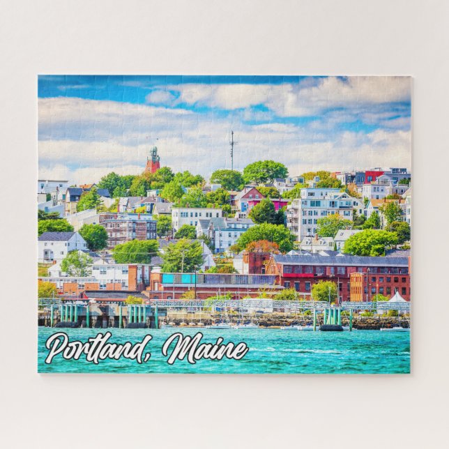 Puzzle Portland, Maine, Estados Unidos (Horizontal)