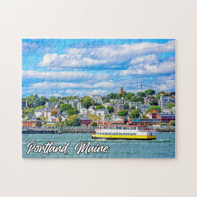Puzzle Portland, Maine, Estados Unidos (Horizontal)