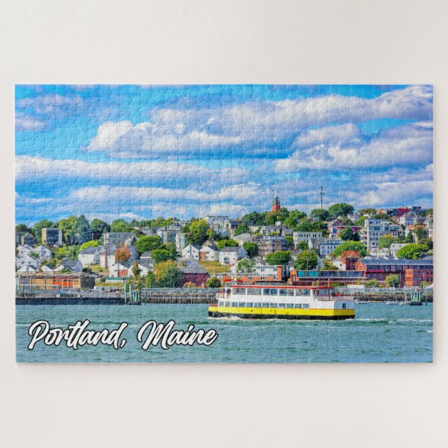 Puzzle Portland, Maine, Estados Unidos (Horizontal)