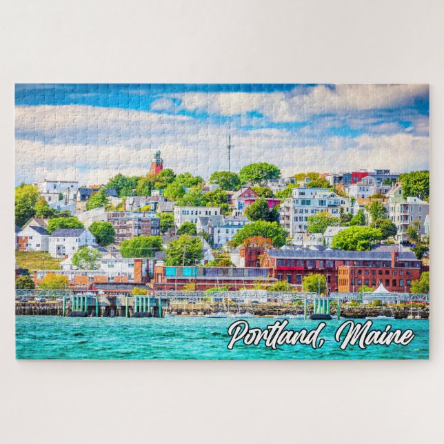 Puzzle Portland, Maine, Estados Unidos (Horizontal)