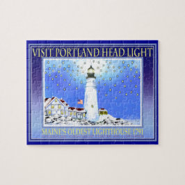 Puzzle Portland Puzzel ligero principal con lata por