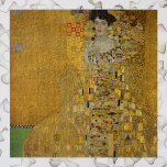Puzzle Portrait of Adele Bloch-Bauer I by Gustav Klimt<br><div class="desc">Portrait of Adele Bloch-Bauer I (1903-1907) by Gustav Klimt is a vintage Victorian Era Symbolism fine art portrait painting. Portrait of Adele Bloch-Bauer I is also known as The Lady in Gold or the Woman in Gold. The portrait shows Adele Bloch-Bauer sitting on a golden chair in front of a...</div>