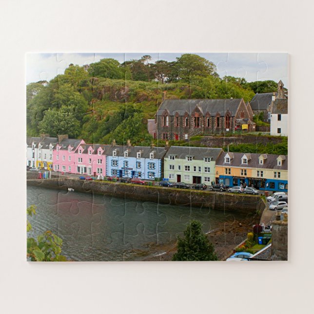 Puzzle Portree, Isla de Skye, Escocia (Horizontal)
