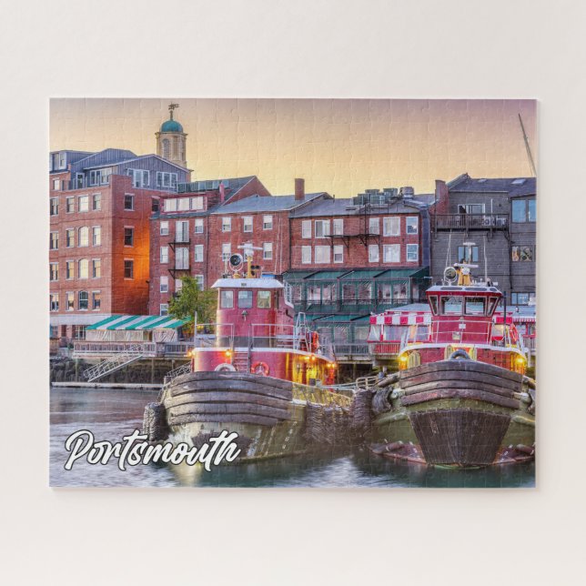 Puzzle Portsmouth, New Hampshire, Estados Unidos (Horizontal)