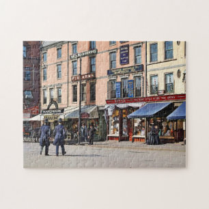 Puzzle Portsmouth, NH - Calle Congress, lado norte c1907