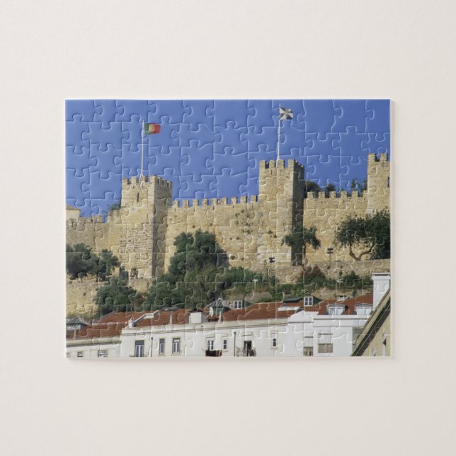 Puzzle Portugal, Lisboa. Castelo de Sao Jorge. (Horizontal)