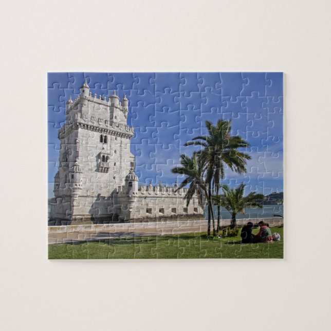 Puzzle Portugal, Lisboa. Torre Belem, UNESCO 2 (Horizontal)