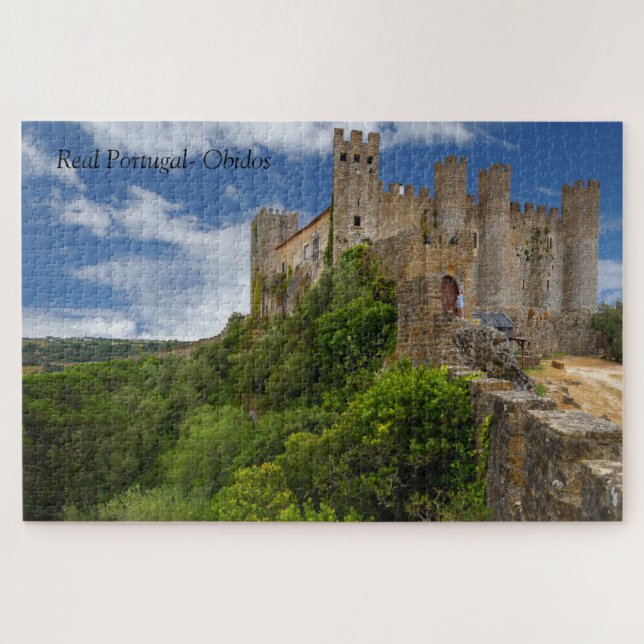 Puzzle Portugal Real - Obidos (Horizontal)