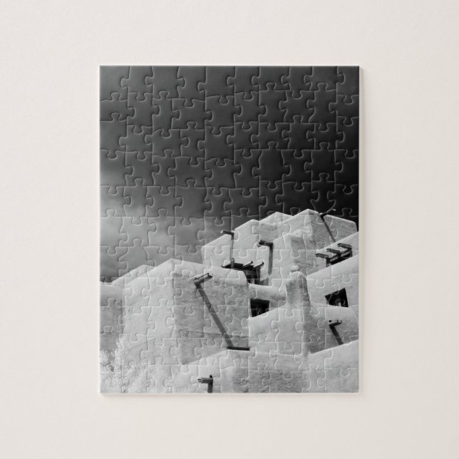 Puzzle Posada de estilo Pueblo en Loretto, Santa Fe, Nuev (Vertical)