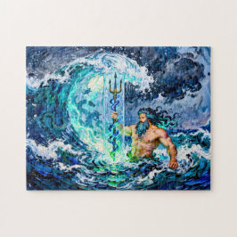 Puzzle Poseidón Dios del Mar