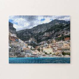 Puzzle Positano Amalfi Coast Italia, foto panorámica ital
