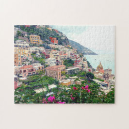 Puzzle Positano Amalfi Costa Italia hermosa vista italian