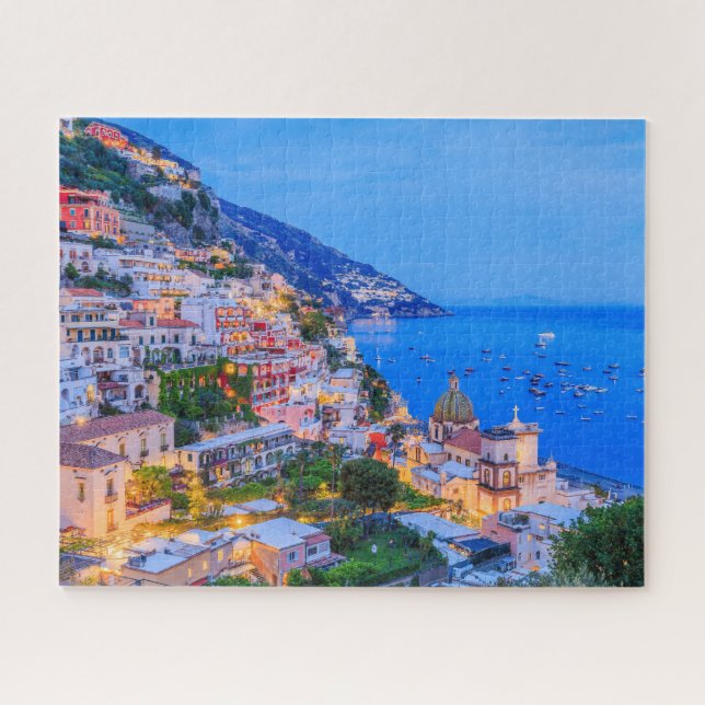 Puzzle Positano, Costa Amalfitana, Italia. (Horizontal)