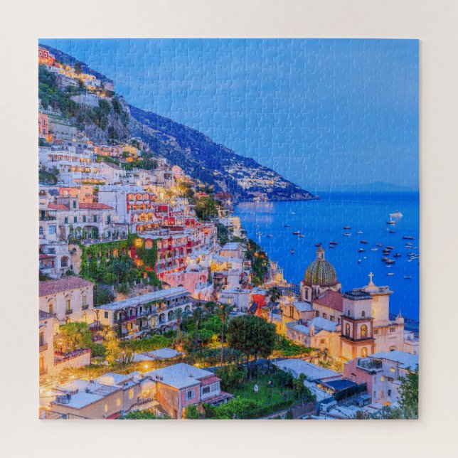 Puzzle Positano, Costa Amalfitana, Italia. (Vertical)