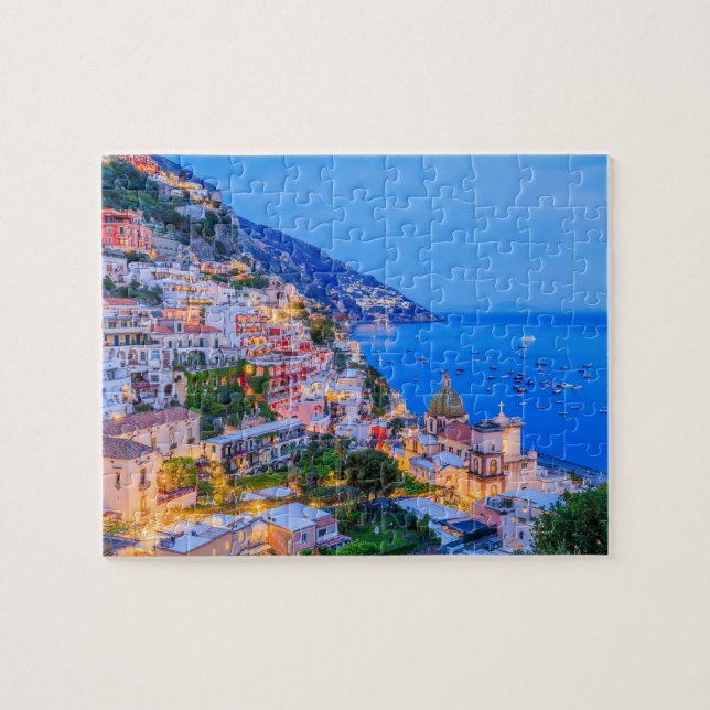 Puzzle Positano, Costa Amalfitana, Italia. (Horizontal)
