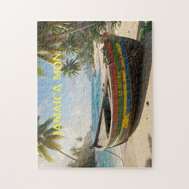 Puzzle postal de Jamaica mon (Vertical)
