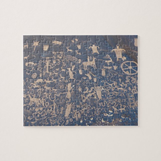 Puzzle Postal de la roca del periódico (Horizontal)