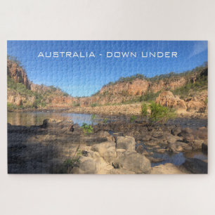 Puzzle postal de nitmiluk katherine gorge