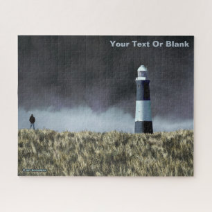 Puzzle Postal del faro de Spurn Point