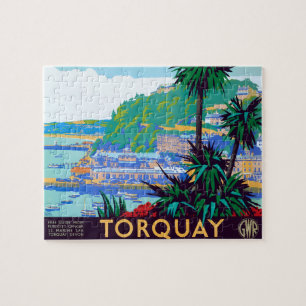 Puzzle Póster antiguo de Torquay