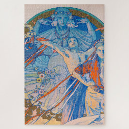 Puzzle Poster de Alphonse Mucha en el Festival Sokol (192
