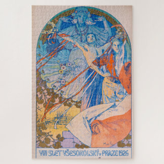 Puzzle Poster de Alphonse Mucha en el Festival Sokol (192