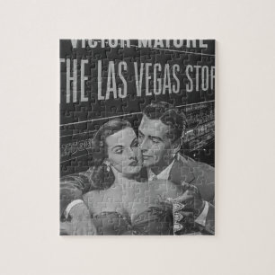 Puzzle Poster de B&W Las Vegas