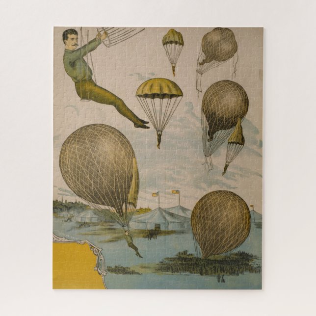 Puzzle Poster De Circo De Un Balón Aéreo (Vertical)