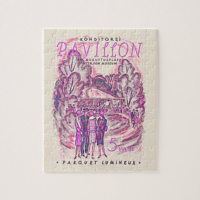 Puzzle Poster de eventos publicitarios en francés de colo (Vertical)