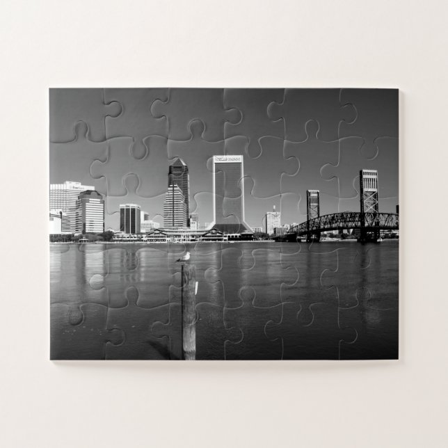 Puzzle Poster de Jacksonville Florida (Horizontal)