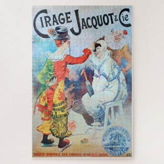 Puzzle Póster de la Belle Époque de Cirage Jacquot & Cie