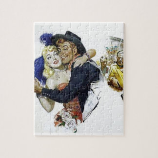 Puzzle Poster de la diversión de la danza de la barra del