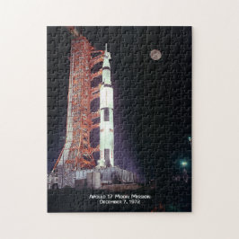 Puzzle Poster de la Misión Apollo 17 Moon