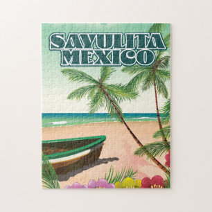 Puzzle Póster de playa Sayulita México