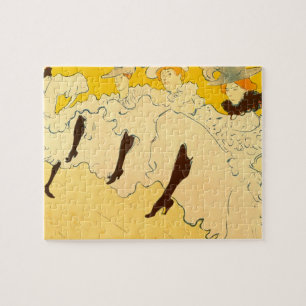 Puzzle Póster de Toulouse Lautrec Bailarina Amarilla