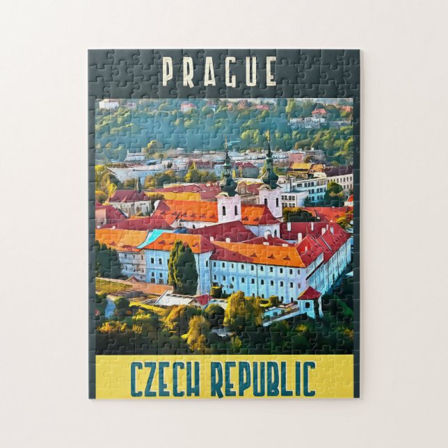 Puzzle Poster de Turismo de la República Checa (Vertical)