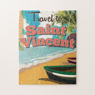 Puzzle Poster de viajes de San Vicente.