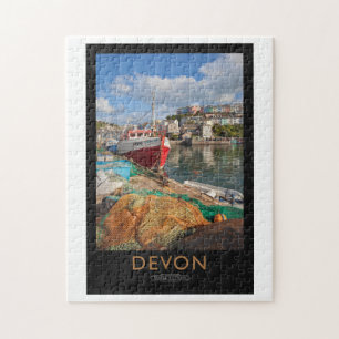 Puzzle Poster del ferrocarril de Devon