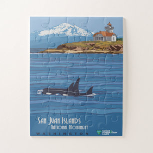 Puzzle Póster del Monumento Nacional Islas San Juan